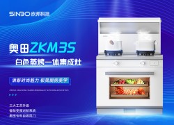 【欣邦爆品推薦】奧田大師級(jí)科技美學(xué)新品——ZKM3S蒸烤一體集成灶 (2426播放)