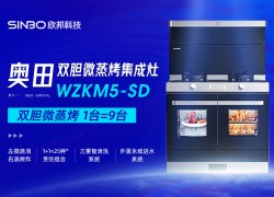 【欣邦爆品推薦】——奧田雙膽微蒸烤集成灶WZKM5-SD (2256播放)